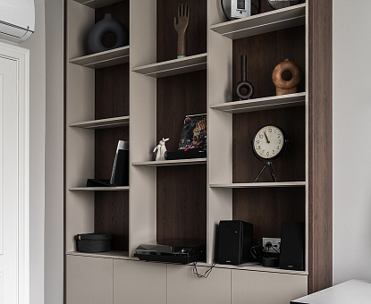 Комплексная меблировка. Дизайнерская мебель для московской квартиры