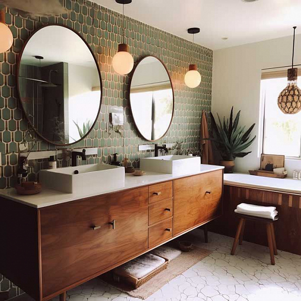 Mid-Century Modern: Интерьер, созданный для жизни, а не для глянца